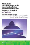 Manual de Procedimientos de Anestesia Clínica del Massachusetts General Hospital | 9788418563935 | Portada