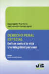 Derecho penal especial. Delitos contra la vida y la integridad personal | 9788419045683 | Portada