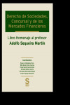 Derecho de Sociedades, Concursal y de los Mercados Financieros | 9788413881683 | Portada