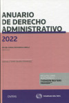 Anuario de derecho administrativo 2022 | 9788411255929 | Portada
