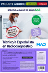 Paquete Ahorro + Test PAPEL + Test ONLINE Técnico/a Especialista en Radiodiagnóstico Servicio Andaluz de Salud (SAS) | 9788414260548 | Portada