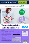Paquete Ahorro + Test ONLINE Técnico/a Especialista en RadiodiagnósticoServicio Andaluz de Salud (SAS) | 9788414260531 | Portada