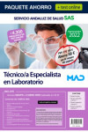Paquete Ahorro + Test ONLINE Técnico/a Especialista en Laboratorio Servicio Andaluz de Salud (SAS) | 9788414260715 | Portada