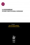 La solidaridad. Estudio Constitucional Comparado | 9788411300728 | Portada