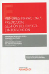 Menores infractores: predicción, gestión del riesgo e intervención | 9788413908625 | Portada