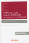 Administración y administradores de entidades deportivas | 9788411253178 | Portada