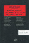 Estudios jurídicos en homenaje al profesor Ricardo Alonso Soto | 9788411256582 | Portada