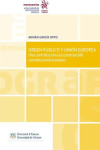 Orden público y Unión Europea. Una contribución a la construcción constitucional europea | 9788411304184 | Portada