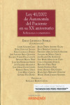 Ley 41/2002 de autonomía de paciente en su XX Aniversario | 9788411253451 | Portada