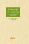 La Responsabilidad de los administradores de las sociedades de capital | 9788411244589 | Portada