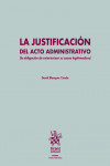 La Justificación del Acto Administrativo | 9788411476133 | Portada