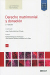 Derecho matrimonial y donación | 9788490906774 | Portada