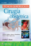 Técnicas quirúrgicas en cirugía obstétrica | 9788419284006 | Portada