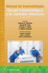 Manual de traumatología. Cirugía traumatológica y de cuidados intensivos | 9788418892622 | Portada