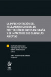 La implementación del reglamento general de Protección de Datos en España y el impacto de sus cláusulas abiertas | 9788411478496 | Portada