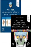 LOTE NETTER, ANATOMíA: ATLAS + CUADERNO DE COLOREAR | 9788413826622 | Portada