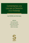 Comentarios a la Ley por el Derecho a la Vivienda. Ley 12/2023, de 24 de mayo | 9788411650274 | Portada