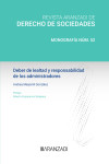 Deber de lealtad y responsabilidad de los administradores. Revista de ederecho de sociedades núm. 52 | 9788411634571 | Portada