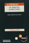 Código de derecho alimentario | 9788490147955 | Portada