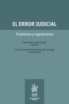 El error judicial. Problemas y regulaciones | 9788411695671 | Portada