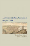 La Universidad de Barcelona en el siglo XVII | 9788411705677 | Portada