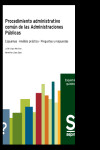 Procedimiento administrativo común de las Administraciones Públicas | 9788411650533 | Portada