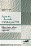 Aspectos críticos del derecho procesal. Diálogos hispano-italianos en homenaje al Profesor Angelo Dondi | 9788419580689 | Portada