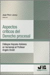 Aspectos críticos del derecho procesal. Diálogos hispano-italianos en homenaje al Profesor Angelo Dondi | 9788419580689 | Portada