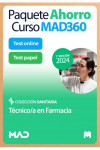 Paquete Ahorro Curso MAD360 Manual del Técnico/a en Farmacia de Instituciones Sanitarias | 9788414277584 | Portada