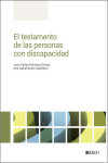 El testamento de las personas con discapacidad | 9788490907306 | Portada