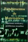 Fundamentos de Matemáticas | 9788496486140 | Portada