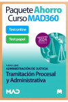 Paquete Ahorro Curso MAD360 +Test PAPEL/ONLINE Cuerpo de Tramitación Procesal y Administrativa (turno libre) Administración de Justicia | 9788414279762 | Portada