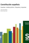 Constitución española: Esquemas, Análisis práctico y Preguntas y respuestas | 9788411650960 | Portada