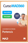 Curso MAD360 Oposiciones Portero/a + Temario Papel + Test Papel y Online Ayuntamiento de Córdoba | 9788414280959 | Portada