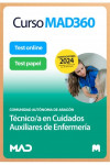 Curso MAD360 Técnico/a en Cuidados Auxiliares de Enfermería + Temario Papel + Test Papel/Online Comunidad Autónoma de Aragón | 9788414281215 | Portada
