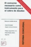 Concurso necesario como instrumento para el cobro de deudas | 9788412491371 | Portada