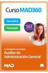 Curso MAD360 Oposiciones Auxiliar de Administración General + Temario Papel + Test Papel y Online Ayuntamiento de Almería | 9788414281826 | Portada