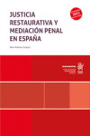 Justicia restaurativa y mediación penal en España | 9788411975605 | Portada