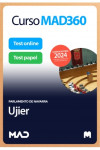 Curso MAD360 Ujier + Temario Papel + Test Papel y Online Parlamento de Navarra | 9788414282403 | Portada