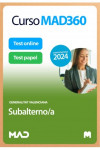 Curso MAD360 Subalterno/a + Libros Papel Generalitat Valenciana | 9788414282663 | Portada