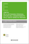 Límites de la autonomía personal. Estudio del consentimiento en el nuevo derecho privado | 9788411636070 | Portada