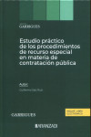 Estudio práctico de los procedimientos de recurso especial en materia de contratación pública | 9788410295254 | Portada