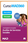 Curso MAD360 Auxiliar de Servicios Sociales + Libros Papel Ayuntamiento de Madrid | 9788414288009 | Portada
