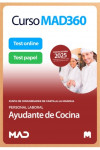 Curso MAD360 (30 días renovable) Ayudante de Cocina (Personal Laboral) + Libros Papel Junta de Comunidades Castilla-La Mancha | 9788414291085 | Portada