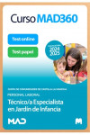 Curso MAD360 (30 días renovable) Técnico/a Especialista en Jardín de Infancia (Grupo III Personal Laboral) + Libros Papel Junta de Comunidades Castilla-La Mancha | 9788414290279 | Portada