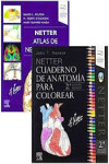 Lote NETTER Atlas de Neurociencia + NETTER. Cuaderno de Neurociencia para Colorear | 9788413829920 | Portada