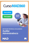 Curso MAD360 (30 días renovable) Auxiliar Administrativo/a + Libros Papel Diputación Provincial de Salamanca | 9788414295946 | Portada