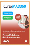 Curso MAD360 Personal Subalterno (Grupo IV Personal Laboral) + Libros Papel Comunidad Autónoma de Castilla y León | 9788414296141 | Portada