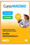 Curso MAD360 (30 días renovable) Auxiliar Administrativo/a + Libros Papel Servicio de Salud del Principado de Asturias (SESPA) | 9788414296325 | Portada