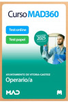 Curso MAD360 (30 días renovable) Operario/a + Libros Papel Ayuntamiento de Vitoria-Gasteiz | 9788414296806 | Portada